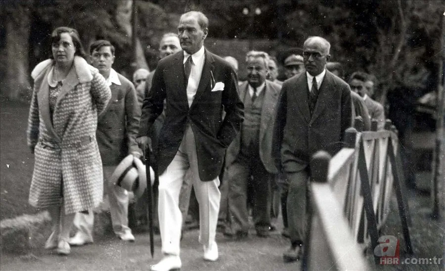 Atatürk'ün arşivlerden çıkan en son fotoğrafları! Hiç görülmemiş 10 Kasım en güzel Atatürk resimleri 6