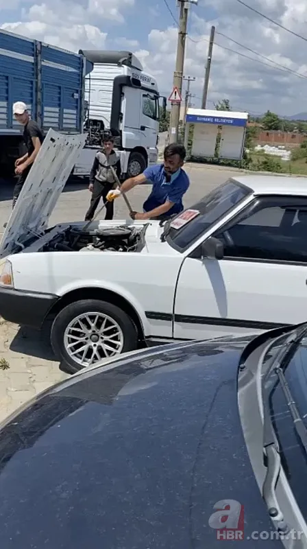 Satılık otomobilden çıkan şoke etti! 1