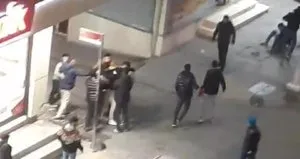 Yumruklar havada uçuştu!