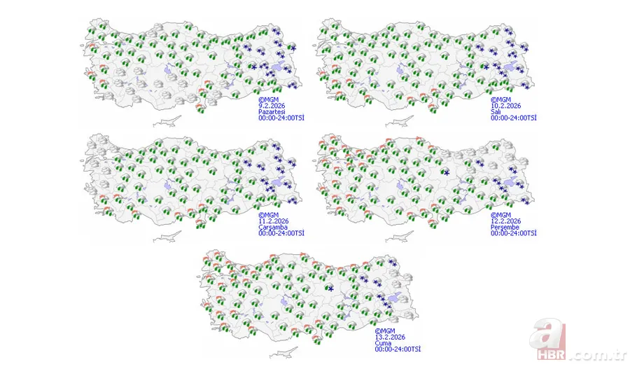Yalancı bahar bitiyor: Sıcaklıklar 8 dereceye düşecek! Kuvvetli yağış kapıda 14