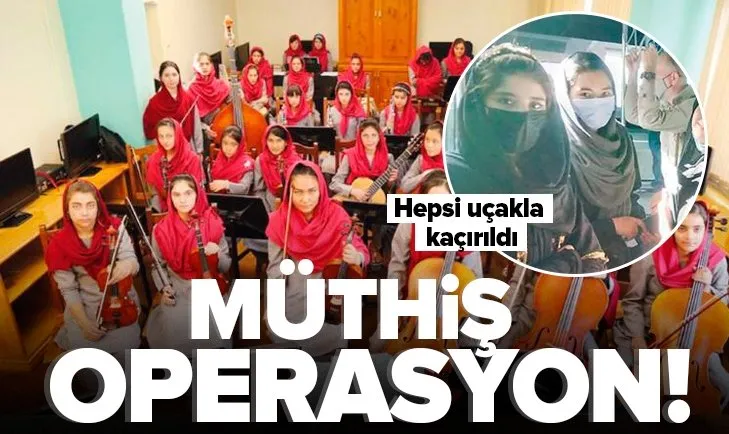 Müthiş operasyon! Taliban yasakladı Afgan müzisyenler özgürlüğe uçtu