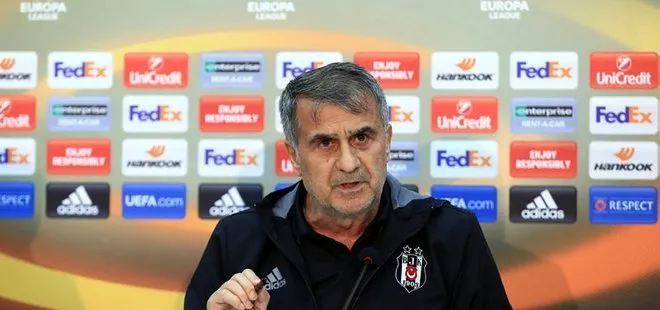 Beşiktaş Teknik Direktörü Güneş’ten UEFA’ya sert tepki