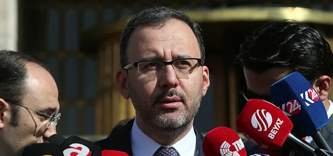 Gençlik ve Spor Bakanı Mehmet Muharrem Kasapoğlu koronavirüs tedbirlerini açıkladı