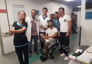Kenan Sofuoğlu evinin 3. katından havuza atlayarak hastanelik oldu!