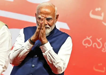 Hindistan'da yapılan genel seçimlerin sonucu belli oldu! Başbakan Modi üçüncü kez seçimleri kazandı