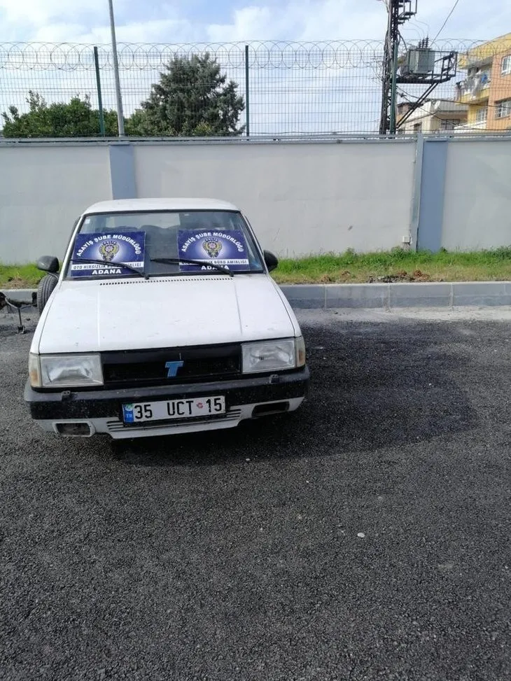 Adana’da bir garip olay! Arabayı parçaladı “Kendi otomobilim zannettim”