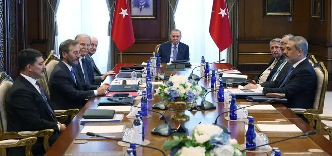 Başkan Recep Tayyip Erdoğan liderliğinde kritik YİK toplantısı! Yazılı açıklama geldi