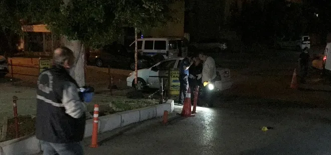 Bekçilerden kaçarken kendini vurdu!