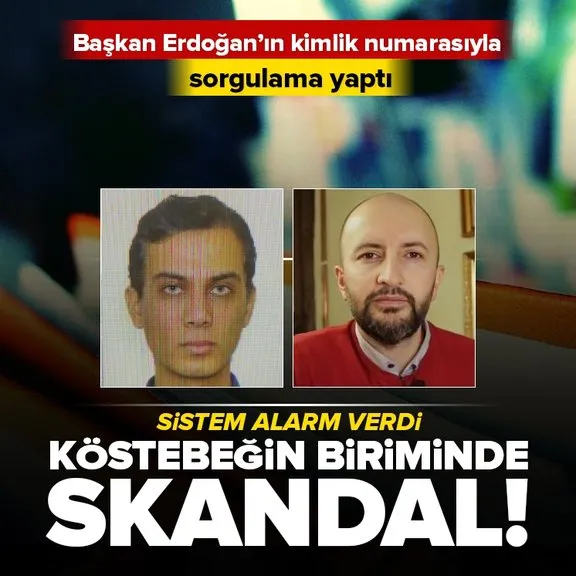 Cevheri Güven’in köstebeğinin çalıştığı birimde yeni skandal! Başkan Erdoğan’ın TC numarasıyla bilgilerini sorguladı