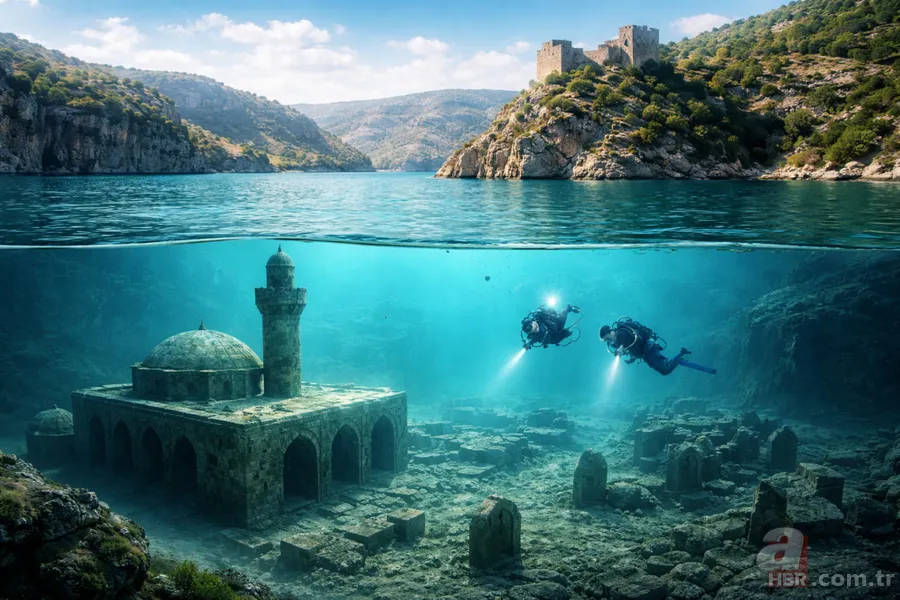 Sular çekildi, 2 bin 400 yıllık sır ortaya çıktı: Diyarbakır’da herkesi şaşırtan görüntü 1