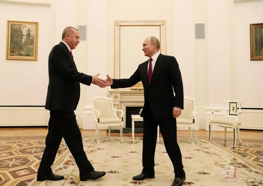 Erdoğan-Putin görüşmesinden ilk fotoğraflar 9