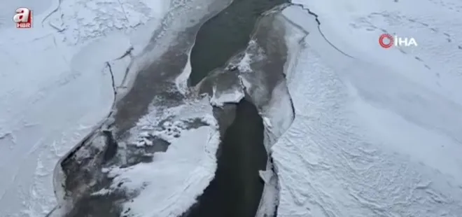 Ağrı'da dondurucu soğuklar etkili oluyor
