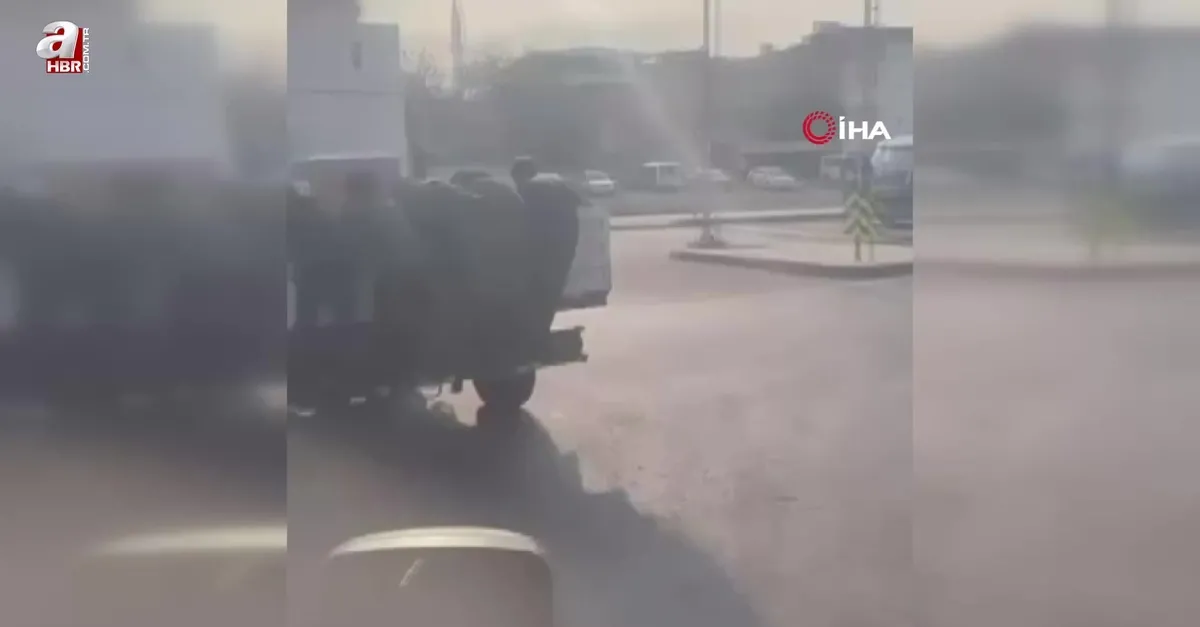 Çocukların tehlikeli yolculuğu kamerada