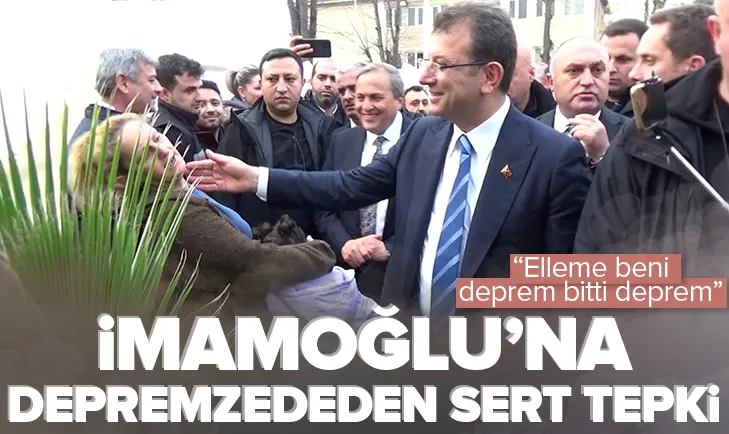 Düzce’de İmamoğlu’na tepki: Elleme beni