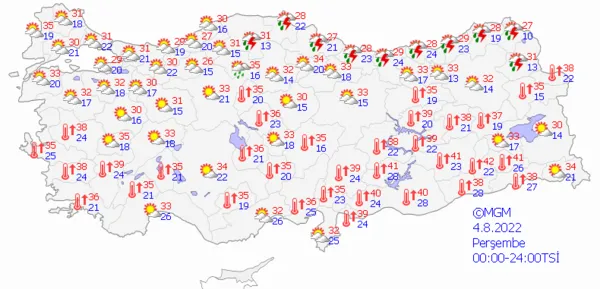 1659459220366.png Kuvvetli sağanak yağış yolda! Şemsiyeleri hazırlayın! Meteoroloji'den çok sayıda ile son dakika uyarısı... İstanbul'u da etkisi altına alacak - 5