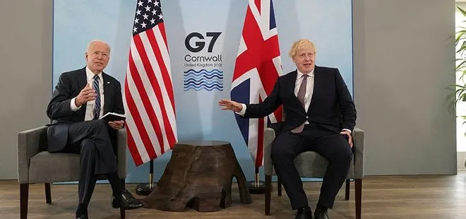 Joe Biden ve Boris Johnson’dan G7 öncesi yüz yüze görüşme