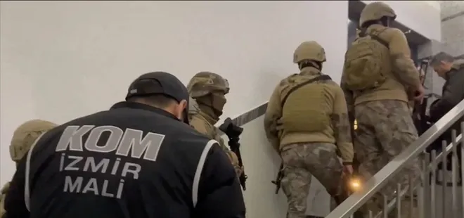 "Kafes-49" operasyonunun İzmir ayağında 23 şüpheli yakalandı