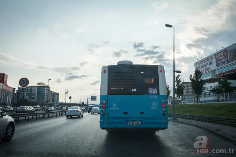 İstanbul'un iki yakasını birbirine bağlayan otobüs hattı: 500T! 13 ilçeden geçiyor 7