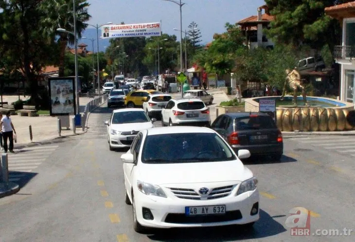Muğla Akyaka'da nüfus 25 katına çıktı!