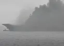 Rus uçak gemisinde yangın! Yaralılar var