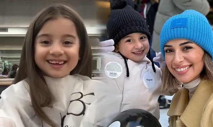 Annesinin kopyası oldu! Buse Terim kızı Naz’ın isteğini gerçekleştirdi