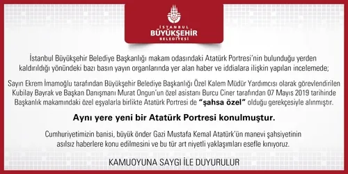 İBB açıkladı: T.C. İstanbul Büyükşehir Belediyesi yazısı yerinde durmaktadır - 2