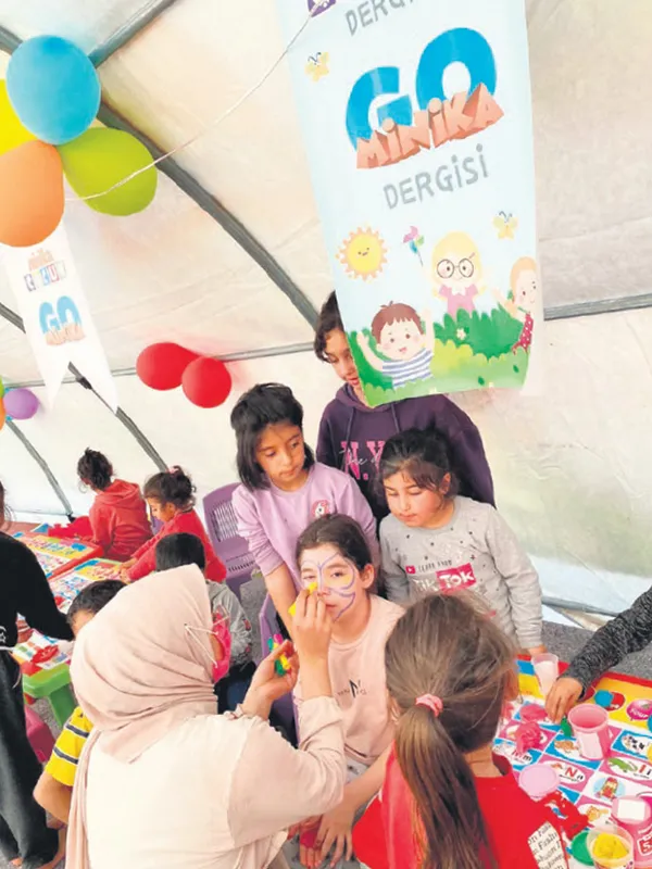 1681624423029.jpg Turkuvaz çadırı çocuklara moral oluyor! Minika çadırında çifte bayram kutlanacak - 6