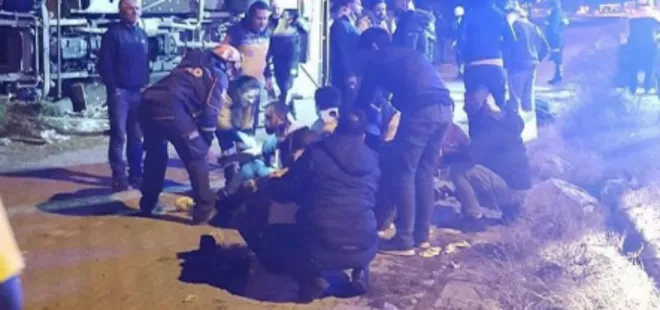 Deplasman dönüşü otobüs devrildi iki Ankaragücü taraftarı öldü