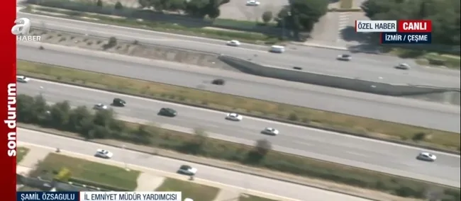 Turizm bölgelerine tatil göçü! Polis helikopteriyle trafik denetimi