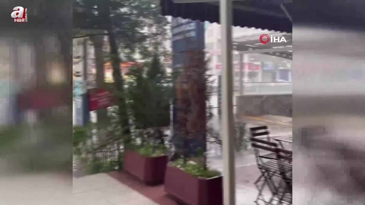 Bursa hasretle beklediği yağmura kavuştu