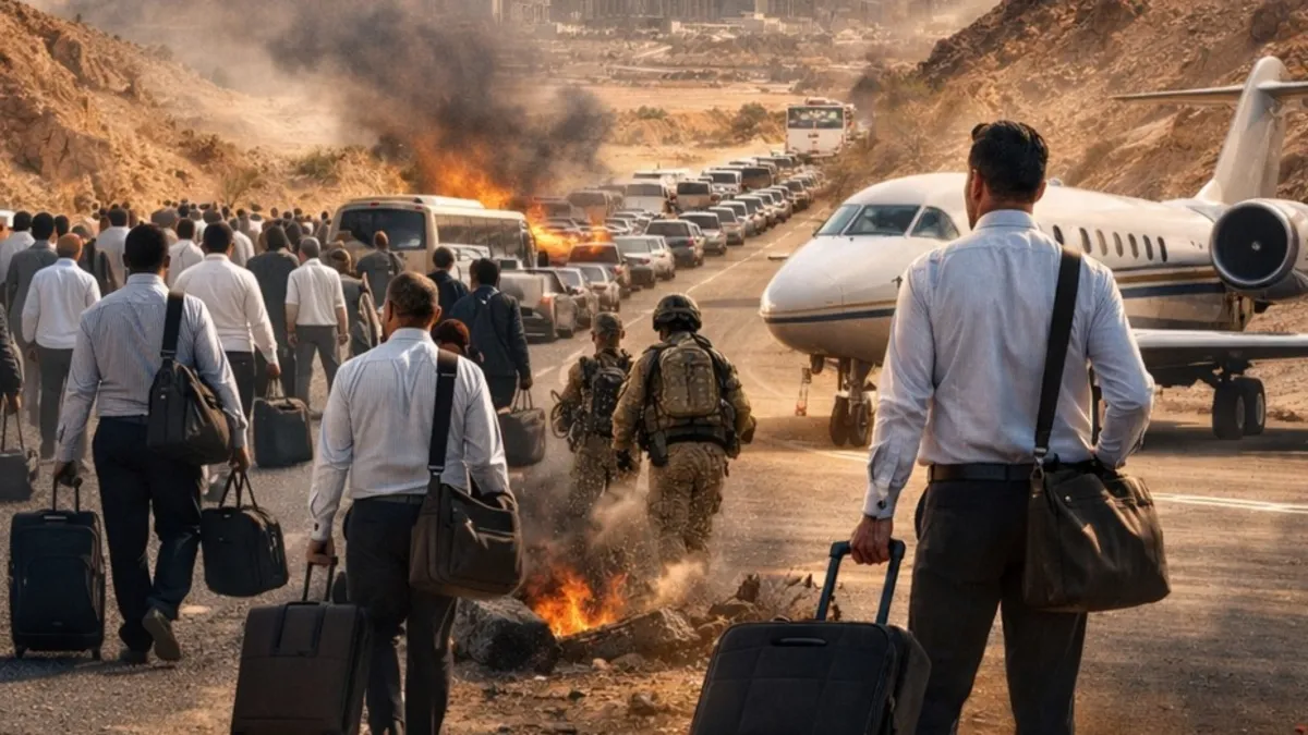 Dubai’de ‘lüks’ panik: Plazalar boşalıyor beyaz yakalılar sınıra koşuyor