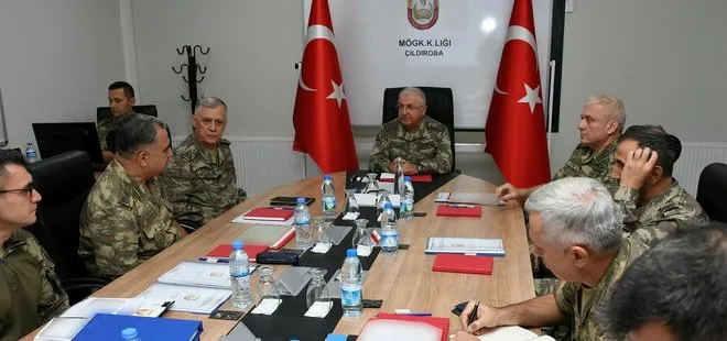 Yaşar Güler ve Ümit Dündar’dan Gaziantep ve Hatay’daki birliklerde inceleme