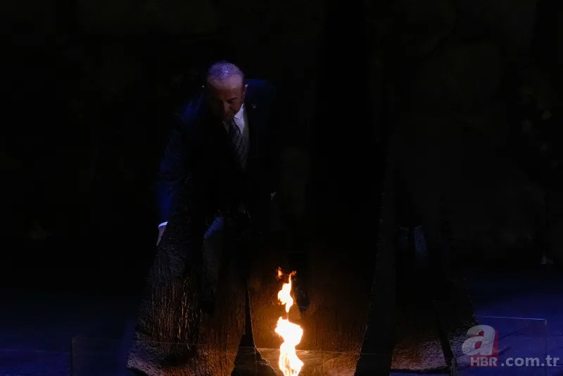 Dışişleri Bakanı Mevlüt Çavuşoğlu Holokost Müzesi Yad Vaşem’de 12