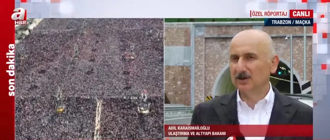 Ulaştırma ve Altyapı Bakanı Adil Karaismailoğlu: Milletimiz muhalefete şamar attı