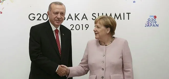 Başkan Erdoğan ve Merkel’den G20’de kritik görüşme