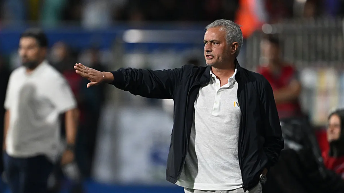 Jose Mourinho'dan maç sonu açıklama: Bugün Rizespor'u 'iyi değilmiş' gibi gösterdik aslında iyi bir takım
