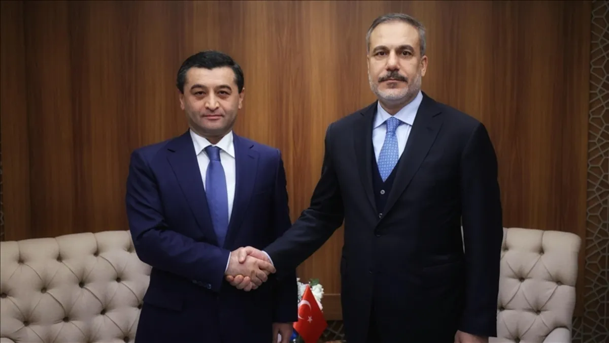Dışişleri Bakanı Fidan'dan Özbekistanlı mevkidaşı ile kritik görüşme