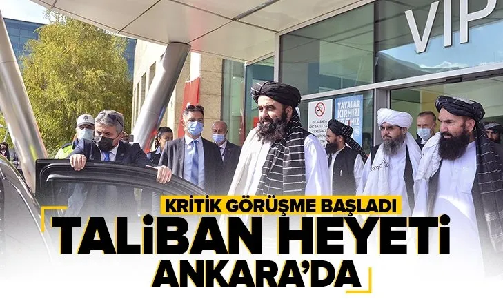 Son dakika | Afganistan heyeti Ankara’da! Dışişleri Bakanlığında kritik görüşme