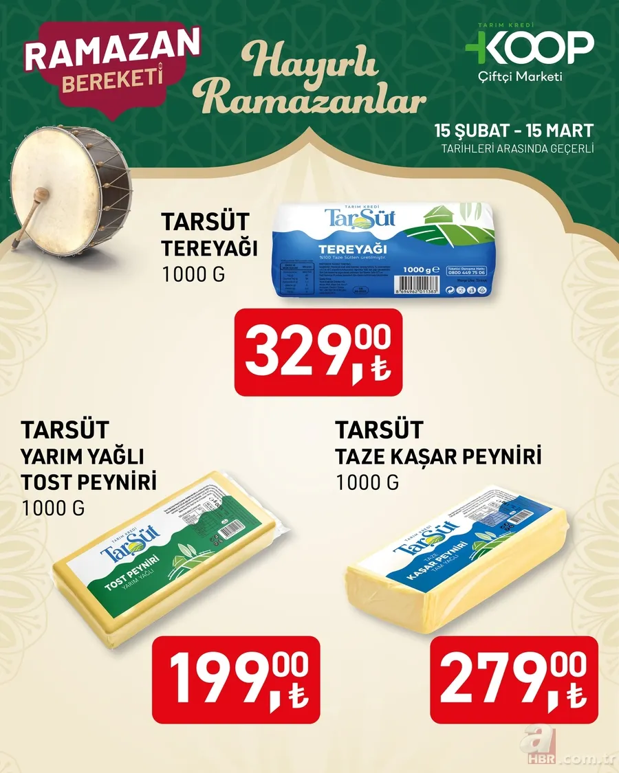 Tarım Kredi'de Ramazan Bereketi başladı! Uygun fiyatlar mutfağınızı dolduracak: Un 84.50 TL, mercimek 39.90 TL... 6