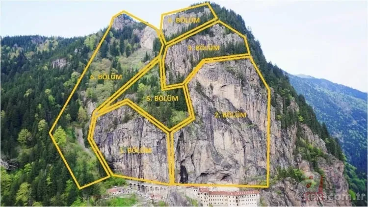 Sümela Manastırı'nın ilk bölümü ziyarete açılıyor 9