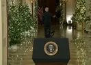 Biden garip hareketlerine bir yenisini daha ekledi!