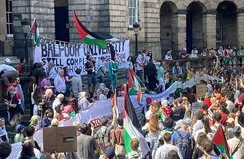 İskoçya’da Filistin’e tam destek!