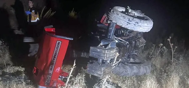Malatya'da traktör kazası: 1 ölü