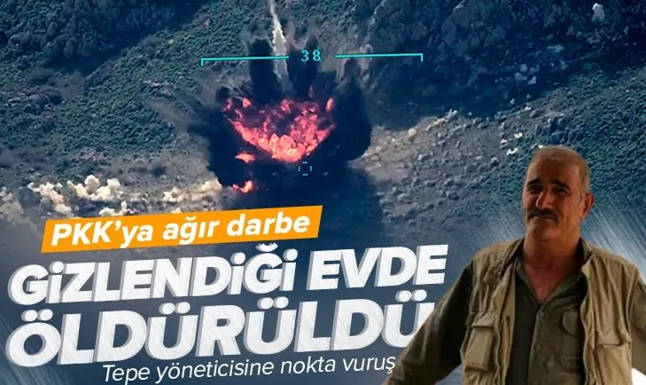 PKK’nın tepe ismi Ekrem Üstek’e nokta vuruş! SİHA bulunduğu evde etkisiz hale getirdi