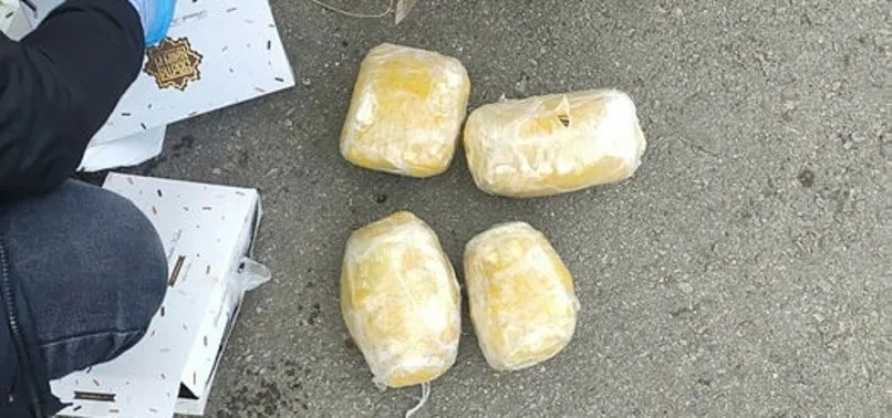 Manisa’da çay paketlerinden uyuşturucu çıktı