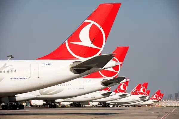 Türk Hava Yolları Avrupa’nın ikinci sırasında! EUROCONTROL merakla beklenen listeyi yayınladı