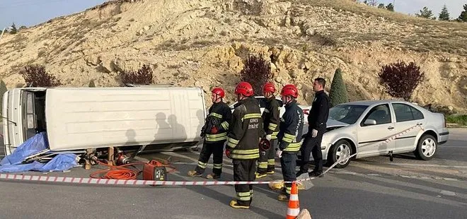 Konya’da feci kaza! Minibüs ile otomobil çarpıştı: Ölü ve yaralılar var