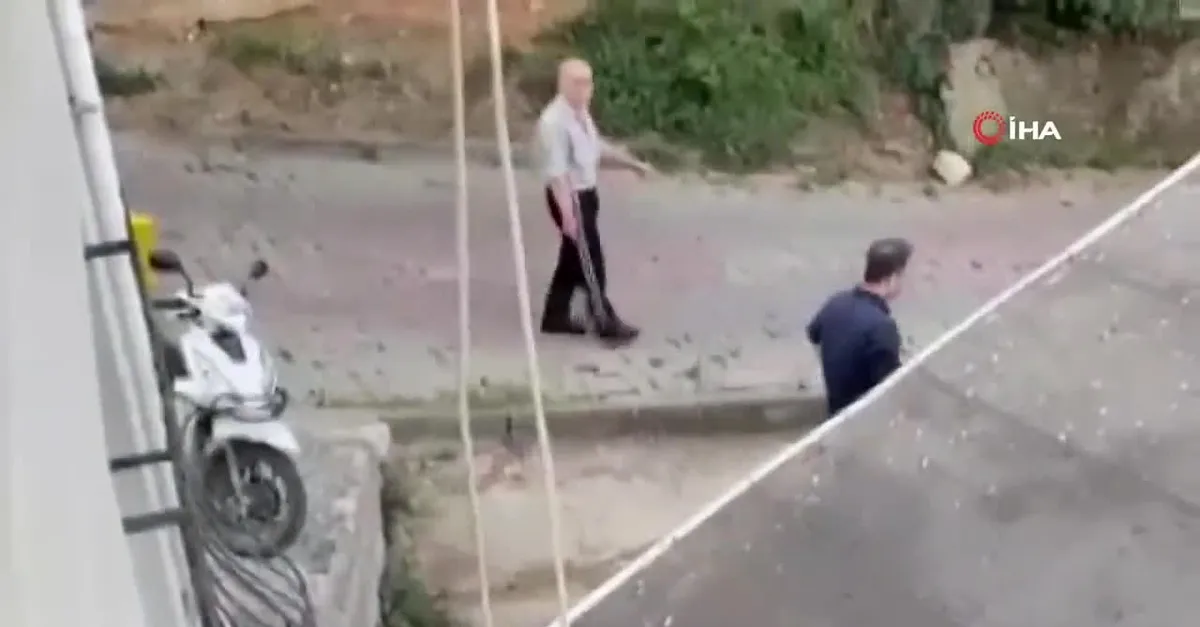 HKP Genel Başkanı Nurullah Efe Ankut kavgada bir kişiyi yaraladı! O anlar kamerada