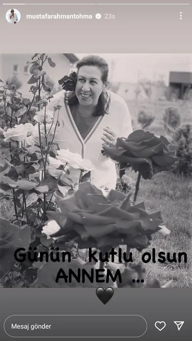 Seren Serengil’in sevgilisi Mustafa Tohma’dan yürek burkan Anneler Günü paylaşımı! Özlemini haykırdı