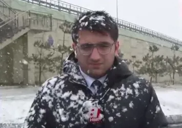Görüntüler İstanbul'dan! Kar yağışı başladı